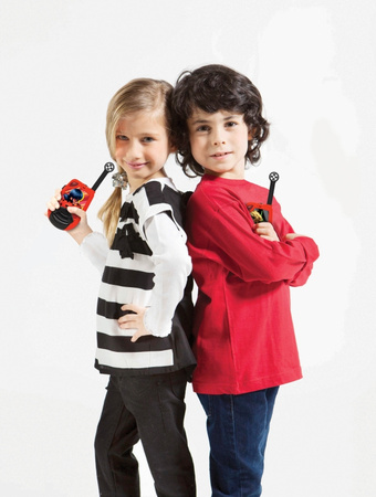 Krótkofalowki Walkie-talkie Miraculous z funkcją alfabetu Morse'a TW25MI