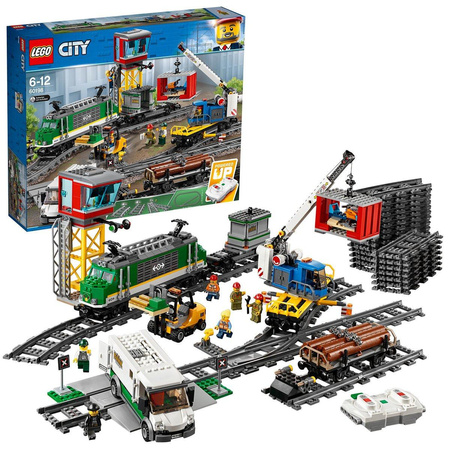 Lego City Pociąg towarowy 60198