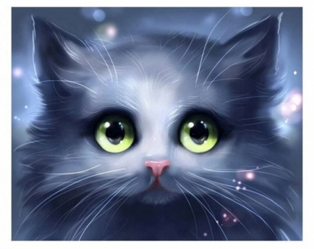 Diamentowa mozaika kot puszek szary NO-1006982