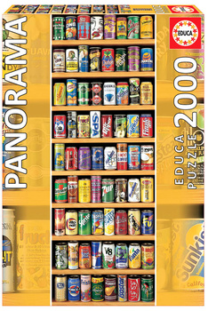 Puzzle 2000 Napoje chłodzące panorama 109610