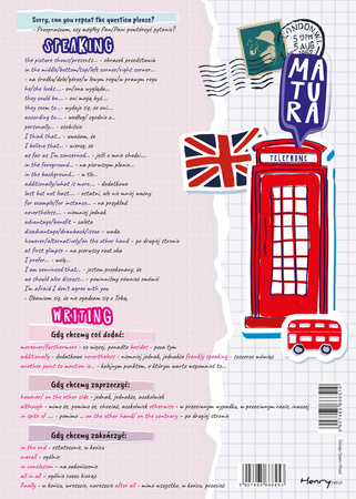 Dwustronna plansza A4 Angielski Ciekawostki speaking writing