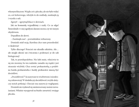 Detektyw Kefirek na tropie kościotrupa. Detektyw Kefirek