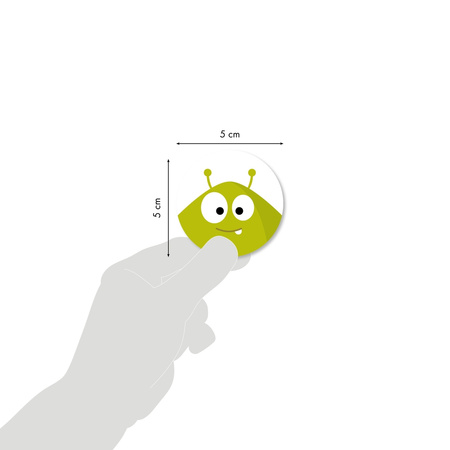 Zestaw naklejek Maxi Book Stick Kosmos