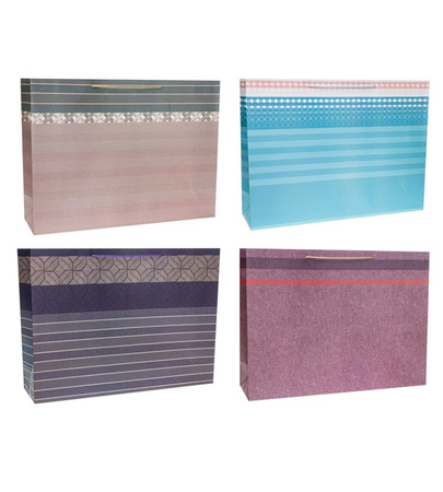 Torebki prezentowe TG-23078-EX Jumbo Horyzontal 12 sztuk