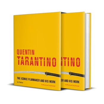 Quentin Tarantino. The iconic filmmaker and his work wer. angielska