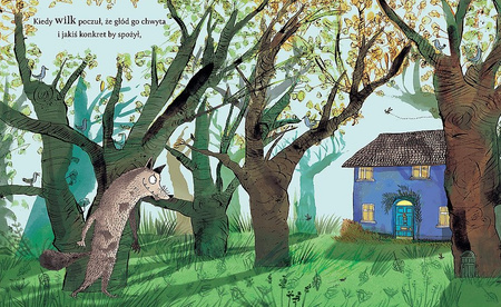 Czerwony Kapturek i wilk