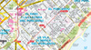 Barcelona city street map 1:20 000 laminat 2025