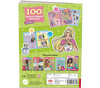 Barbie 100 brokatowych naklejek NB-1101