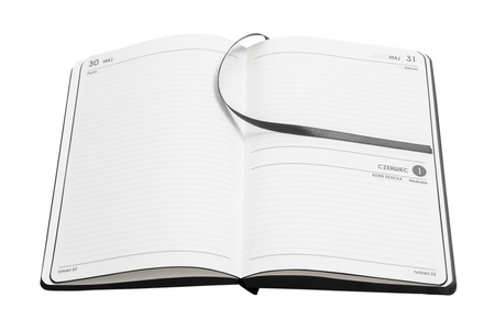 Kalendarz 2026 Kraft A5 DNS czarny