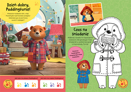 Przygody Misia Paddingtona. Moje wakacyjne zadania do wyklejania