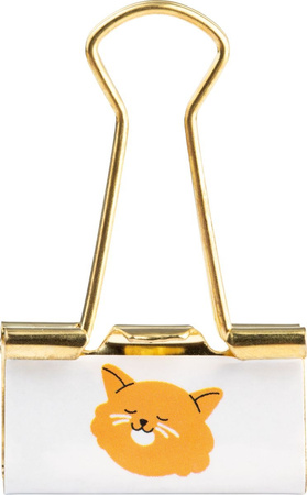 Klipsy metalowe CAT&DOG Happy Color 6 szt.