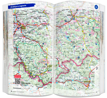 Beskid Niski light przewodnik + mapa