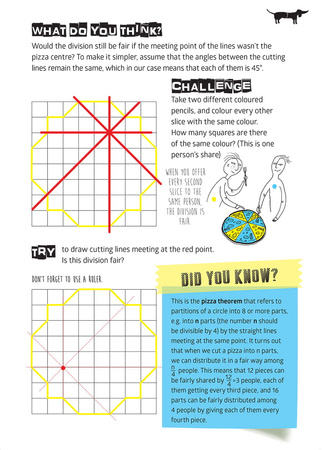 A mathematical pizza wyd. w języku angielskim