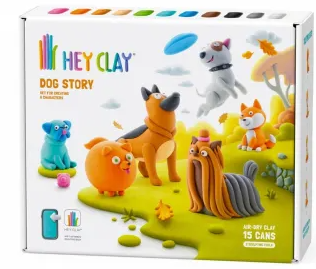 Masa plastyczna Hey Clay Psy HCL15024CEE