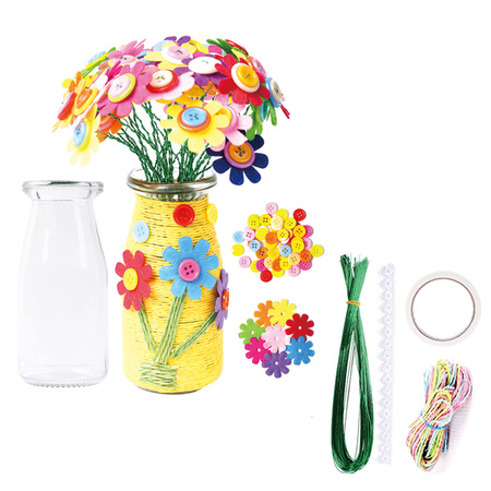 Zestaw kreatywny Guzikowy Bukiet