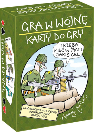 Gra W wojnę karty do gry