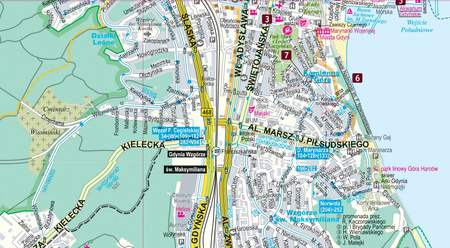 Gdańsk map&guide PL laminat 2024