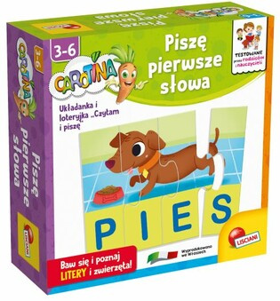 Piszę pierwsze słowa Carotina