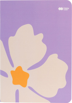 Notes A6 szyty BLOOM-Pastel, 32 ark. Happy Color