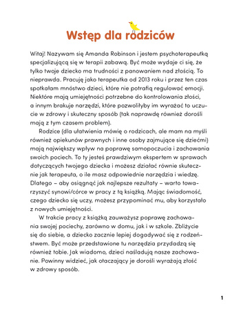 Umiem radzić sobie ze złością ćwiczenia dla dzieci