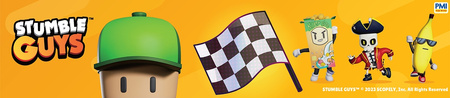 Stumble Guys Mini Action Figures 3 Pack B Banana Guy Chicken Capt Nohart