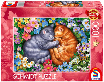 Puzzle 1000 PQ Aksamitne łapki 113682