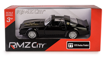 RMZ City Pontiac Firebird 1978 czarny w skali 1:40