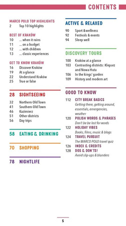 Krakow Marco Polo Pocket Guide wer. angielska