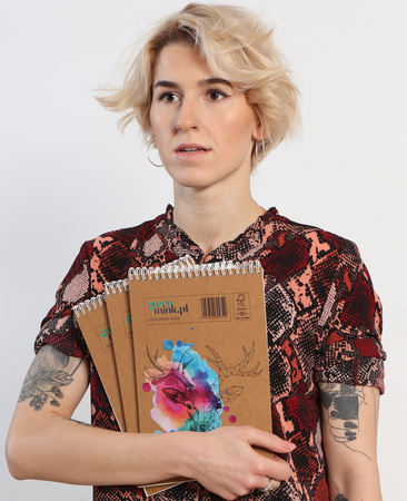 Szkicownik na spirali Jeleń  SZ01