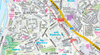 Prague city street map 1:17 500 laminat 2023