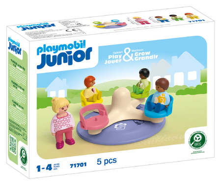 Playmobil JUNIOR Karuzela z cyferkami 71701