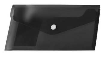 Paczka KOPERTA PP NA ZATRZASK DL CZARNA 12 sztuk