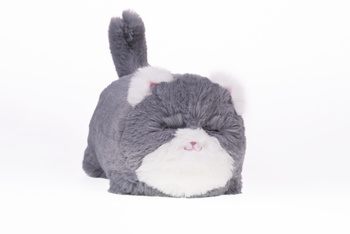 Interaktywny Kot Huggy Luv szary DKO0221