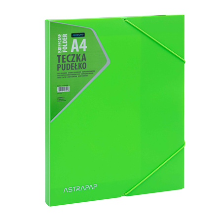 Teczka z gumką PP Neon Line 1szt.mix