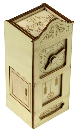Łamigłówka Escape Box Grandfather Clock Secret poziom 4/4