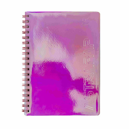 Kołozeszyt B5 holographic 100k. kratka 1szt.mix