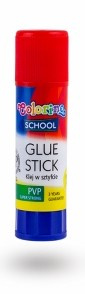 Display Klej w sztyfcie PVP Colorino 21g 20 szt.