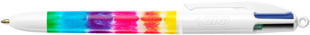 Długopis BIC 4 Colours Message Tie Dye DAST blister 1szt