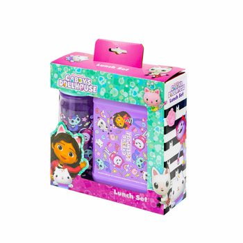 Bidon 450ml + śniadaniówka Gabby's Dollhouse