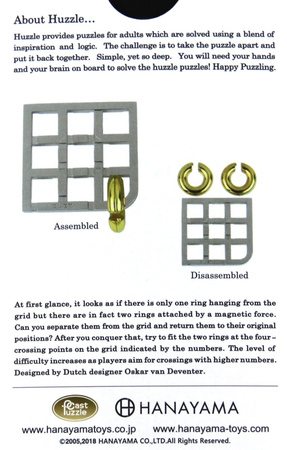 Łamigłówka Huzzle Cast Duet poziom 5/6