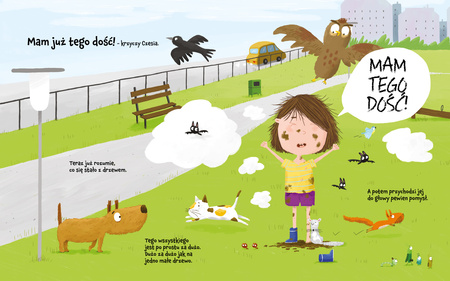 Drzewa ratować trzeba! Mała Czesia pomaga przyrodzie