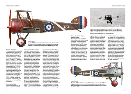 Brytyjskie samoloty I wojny światowej. Myśliwce, Bombowce, Samoloty rozpoznawcze