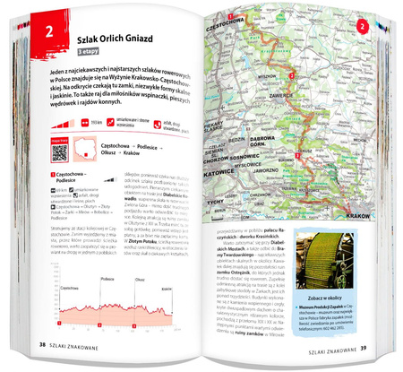 Trasy rowerowe dla każdego 2w1 przewodnik + mapa