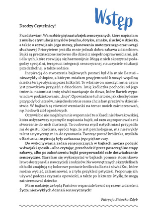 Przygody króliczka Barta i sówki Kui Bajki sensoryczne