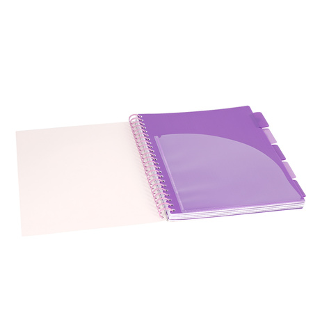 Kołozeszyt Strigo A4 Project Book Panda czarny kratka