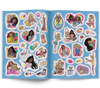 Barbie 100 brokatowych naklejek NB-1101