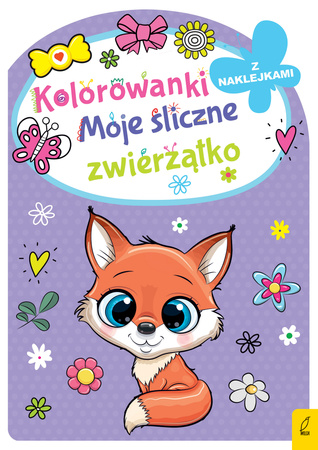 Moje śliczne zwierzątko. Kolorowanka z wykrojnikiem