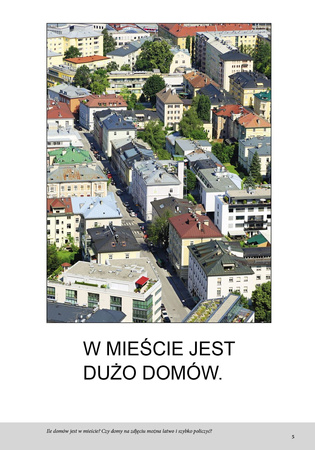 Miasto Bardzo proste czytanki