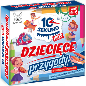 Gra 10 Sekund Kids Dziecięce Przygody