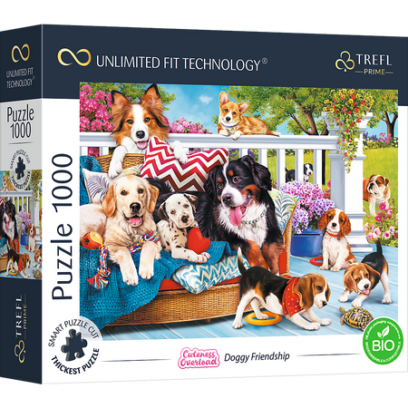 Puzzle 1000 UFT Doggy Friendship 10698